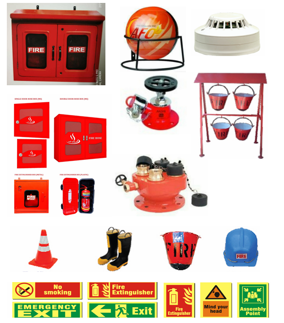 Fire Safety Equipment Range