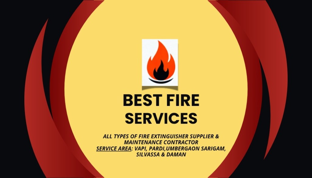 Best Fire Services - Visiting Card Front